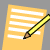 writing icon