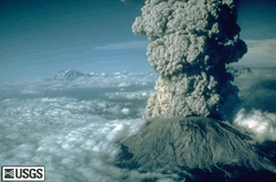 "Predicting Volcanic Eruptions" icon