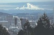 Image, Mount Hood, Oregon, with Portland in the foreground, click to enlarge