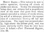 Mount Baker Clipping, 1860