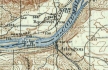 Map, 1916, USGS topo map section, Columbia River vicinity of Owyhee Rapids, click to enlarge