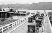 Image, 1927, Long-Bell Ferry, at location of today's Lewis and Clark Bridge, click to enlarge