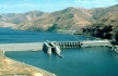 Aerial view, 1995, Lower Granite Dam, click to enlarge
