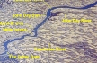 NASA Image, 1997, Columbia River from The Dalles to Rock Creek, click to enlarge