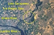 NASA Image, 1994, Snake River, Ice Harbor Dam, and Lake Sacajawea, click to enlarge