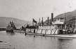Image, 1915, First two boats through Celilo Canal, click to enlarge