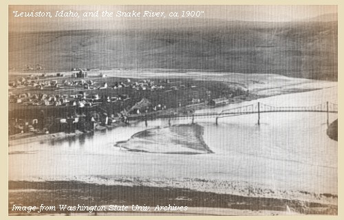 Lewiston and the Snake River, ca.1900