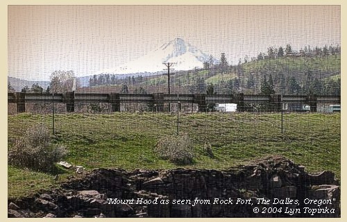 Mount Hood from Rock Fort, 2004