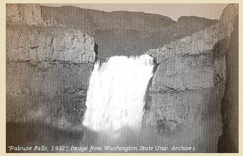 Palouse Falls, 1932