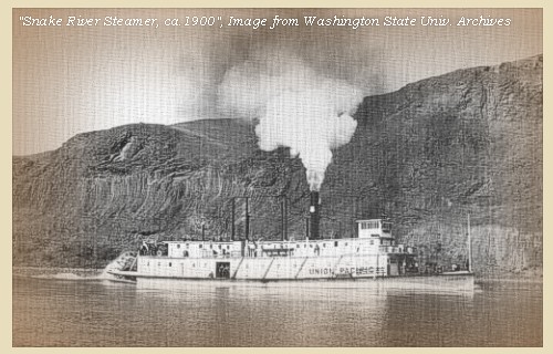 Snake River Steamer, ca.1900