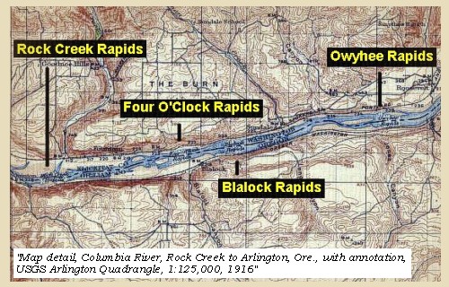 Topo Map, Rapids, 1916