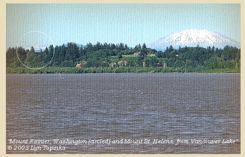 Mount Rainier from Vancouver Lake, 2003