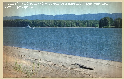 Mouth of the Willamette River, 2003