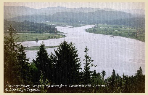 Youngs River from Astoria Column, 2004