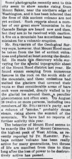 Mount Baker, 1908