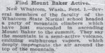 Mount Baker, 1900