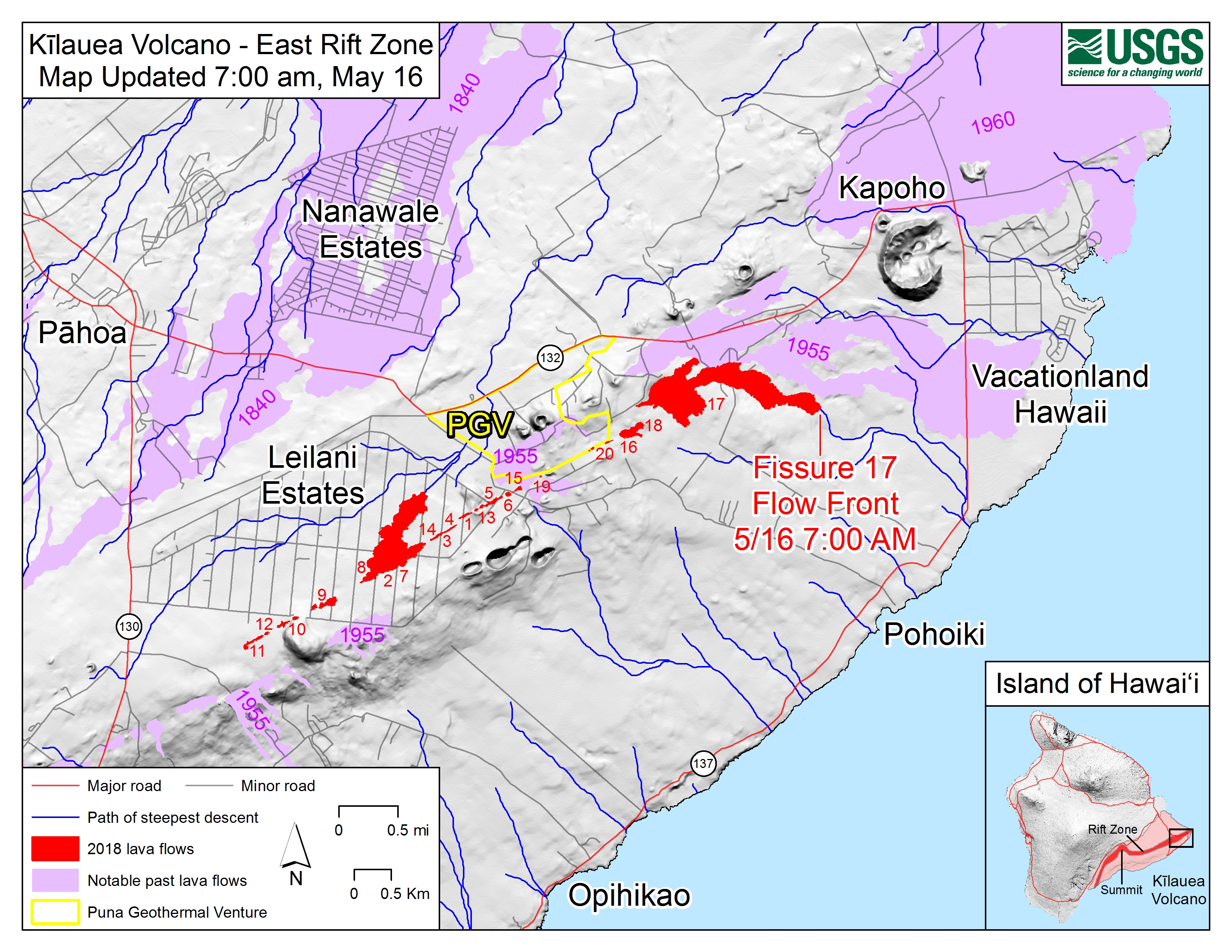 USGS: Volcano Hazards Program HVO Kilauea