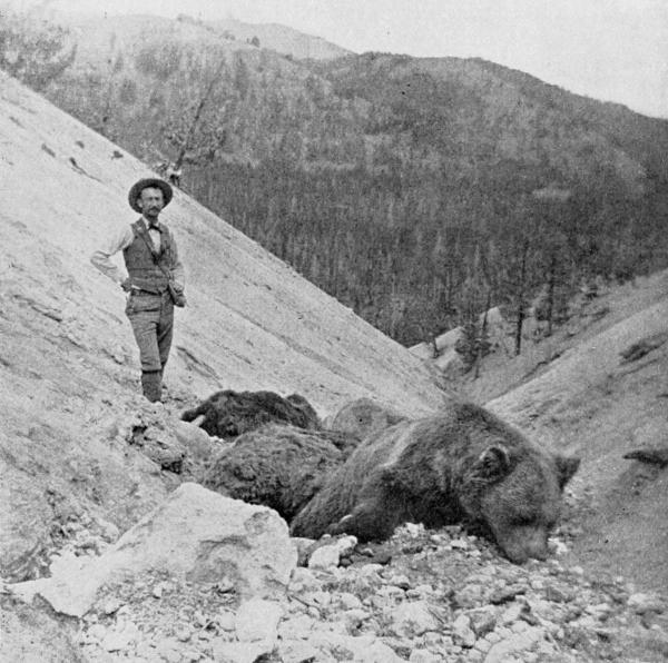 Death Gulch in 1899 (Click image to view full size.) Death Gulch in 1899 (Click image to view full size.)